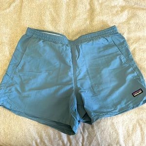 Patagonia shorts, Medium, Blue